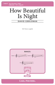 How Beautiful Is Night SSA choral sheet music cover Thumbnail